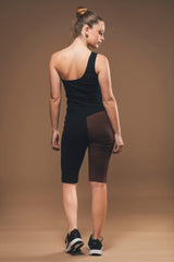 Immaculate Vegan - Organique Cycling Shorts in Black and Brown