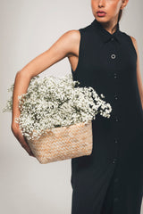 Immaculate Vegan - Organique Sleeveless Shirt Dress in Black