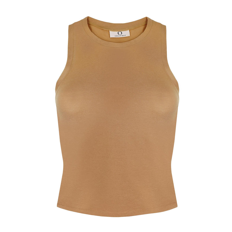Organique Tank Top in Light Brown