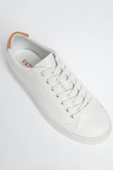 Immaculate Vegan - Ration.L R-Kind Unisex Vegan Leather Trainer | Lunar Rock