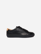 Immaculate Vegan - Ration.L R-Kind Unisex Vegan Leather Trainer | Mercury Black