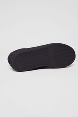 Immaculate Vegan - Ration.L R-Kind Unisex Vegan Leather Trainer| Mercury Black Grained