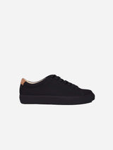 Immaculate Vegan - Ration.L R-Kind Unisex Vegan Leather Trainer| Mercury Black Grained