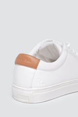 Immaculate Vegan - Ration.L R-Kind Unisex Vegan Leather Trainer | Moon White