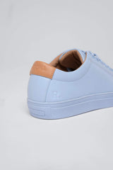 Immaculate Vegan - Ration.L R-Kind Unisex Vegan Leather Trainer | Neptune Blue