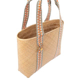 Immaculate Vegan - Stelar Mentawai Handwoven Bamboo Vegan Medium Tote Bag | Natural