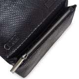Immaculate Vegan - Sara Vegan Leather Chain Wallet Purse | Black