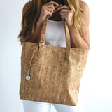 Immaculate Vegan - Simma Tote Bag | Natural Cork