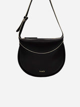 Immaculate Vegan - Thalie Adèle Desserto® Cactus Leather Vegan Shoulder Bag | Black Black