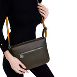 Immaculate Vegan - The Morphbag by GSK 3 Vegan Leather Bags in 1 | Green Pepper & Mustard