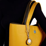 Immaculate Vegan - The Morphbag by GSK 3 Vegan Leather Bags in 1 | Green Pepper & Mustard