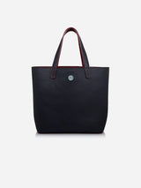 Immaculate Vegan - The Morphbag by GSK Reversible Vegan Tote In Navy & Red