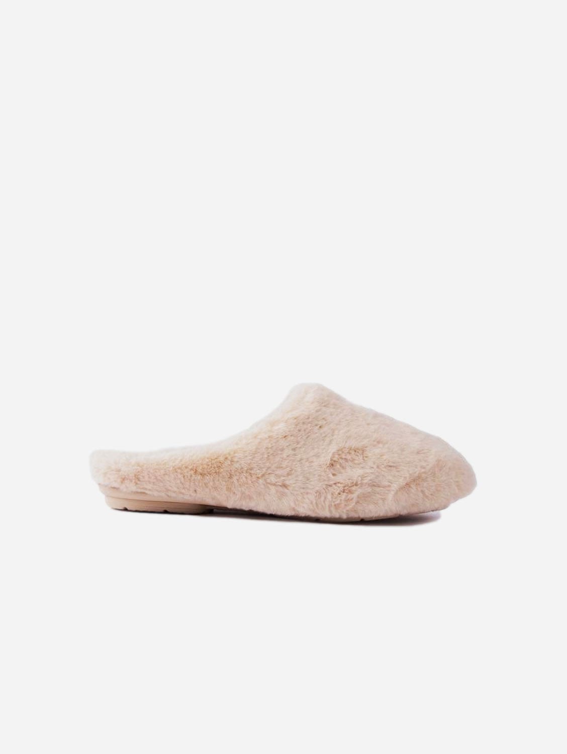 Vegan sheepskin online slippers