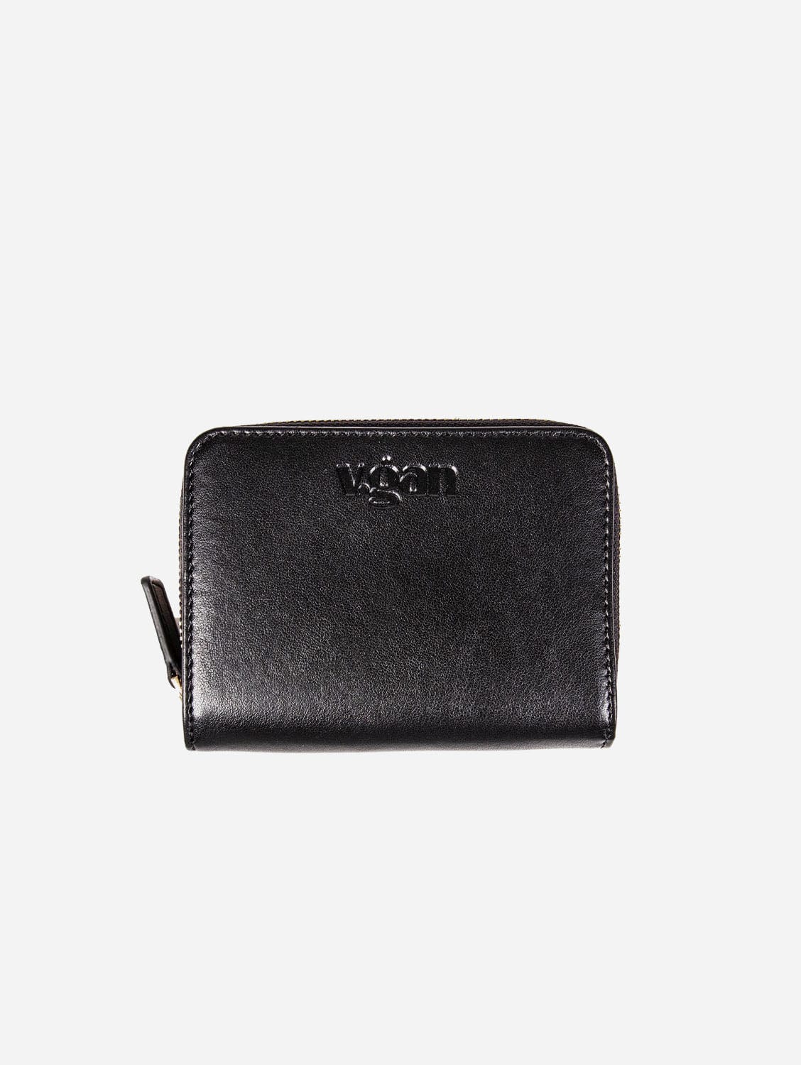 V.GAN Medium Vegan Leather Purse Black