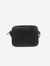 Immaculate Vegan - V.GAN Vegan Leather Crossbody Camera Handbag | Black One Size