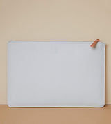 Immaculate Vegan - Votch Classic Essentials Apple Leather Vegan Pouch | Light Grey