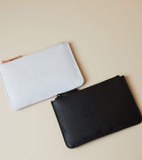 Immaculate Vegan - Votch Light Grey & Rose Gold Card Pouch | Classic Essentials