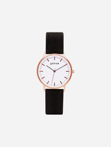 Immaculate Vegan - Votch Rose Gold & Black Piñatex Vegan Watch | Moment