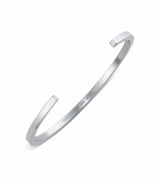 Immaculate Vegan - Votch SILVER BANGLE | ILSE COLLECTION