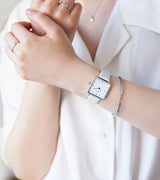 Immaculate Vegan - Votch SILVER BANGLE | ILSE COLLECTION