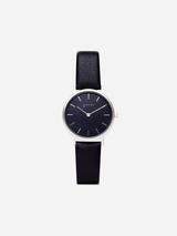 Immaculate Vegan - Votch Silver & Black with Black Face Vegan Watch | Petite