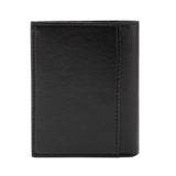 Immaculate Vegan - Watson & Wolfe Card Wallet with Notes Pocket in Black & Red Dual Colour