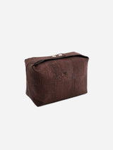 Immaculate Vegan - Watson & Wolfe Cork Washbag in Brown