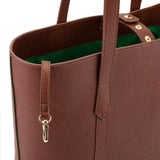 Immaculate Vegan - Watson & Wolfe Maddox Tote in Rust & Emerald