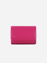 Immaculate Vegan - Watson & Wolfe Portman Vegan Corn Leather Purse | Fuchsia Pink