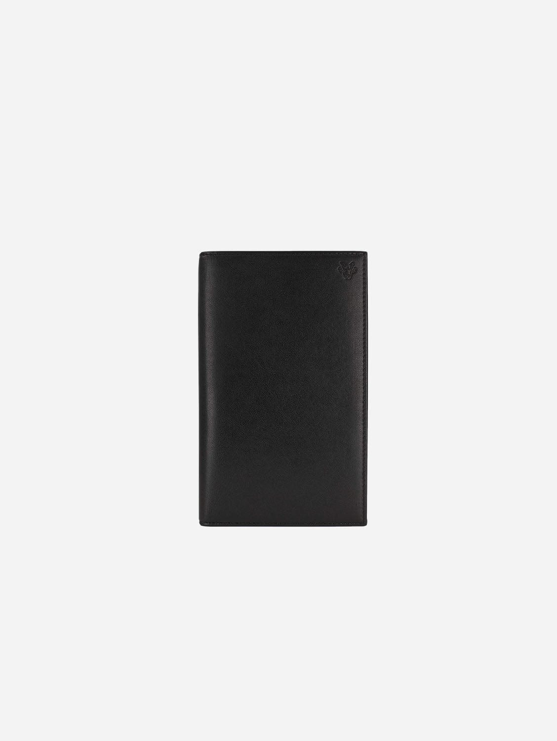 Watson & Wolfe - Vegan Leather Passport Holder | Black