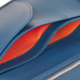 Immaculate Vegan - Watson & Wolfe Travel Wallet Passport Holder in Navy Blue