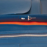 Immaculate Vegan - Watson & Wolfe Travel Wallet Passport Holder in Navy Blue