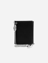 Immaculate Vegan - Watson & Wolfe Trifold Vegan Leather RFID Protective Wallet for Key Belt Chain | Black
