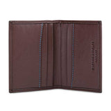 Immaculate Vegan - Watson & Wolfe Vegan Leather RFID Protective Bifold Card Holder | Chestnut Brown