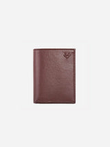 Immaculate Vegan - Watson & Wolfe Vegan Leather RFID Protective Card Wallet with Notes Pocket | Chestnut
