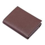 Immaculate Vegan - Watson & Wolfe Vegan Leather RFID Protective Trifold Wallet | Chestnut Brown