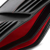 Immaculate Vegan - Watson & Wolfe Vegan Wallet in Black & Red
