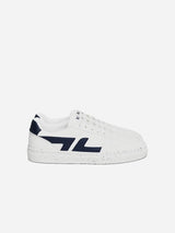 Immaculate Vegan - Zeta Shoes Alpha Grape Leather Vegan Trainers | Navy Blue UK5 / EU38 / US7