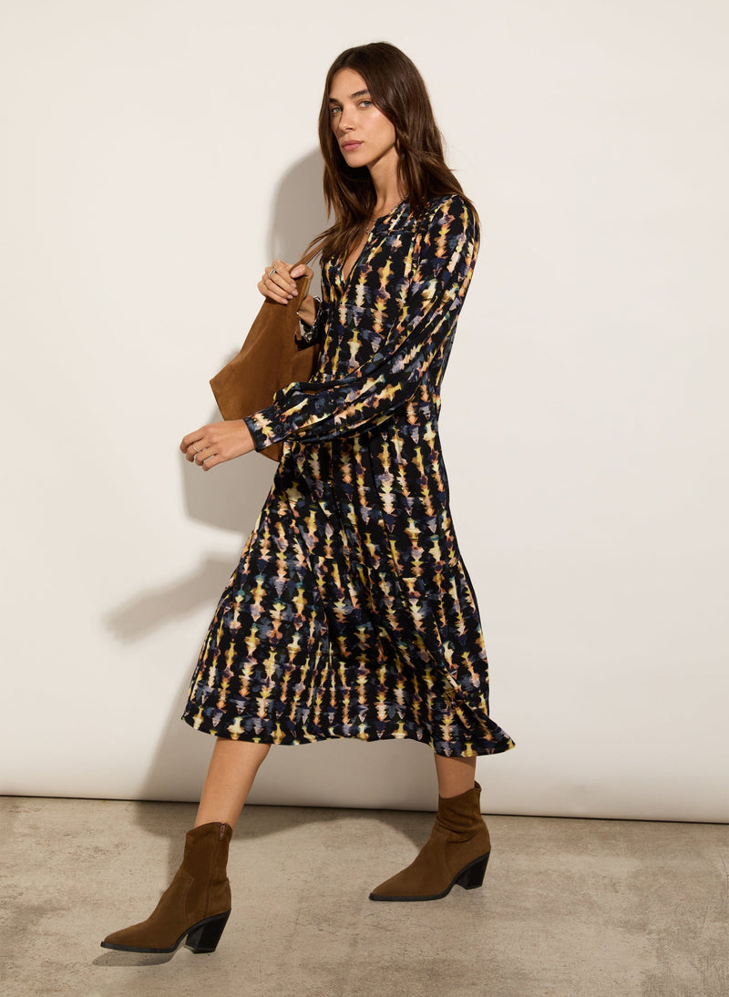 Baukjen Kalina Printed Midi Dress