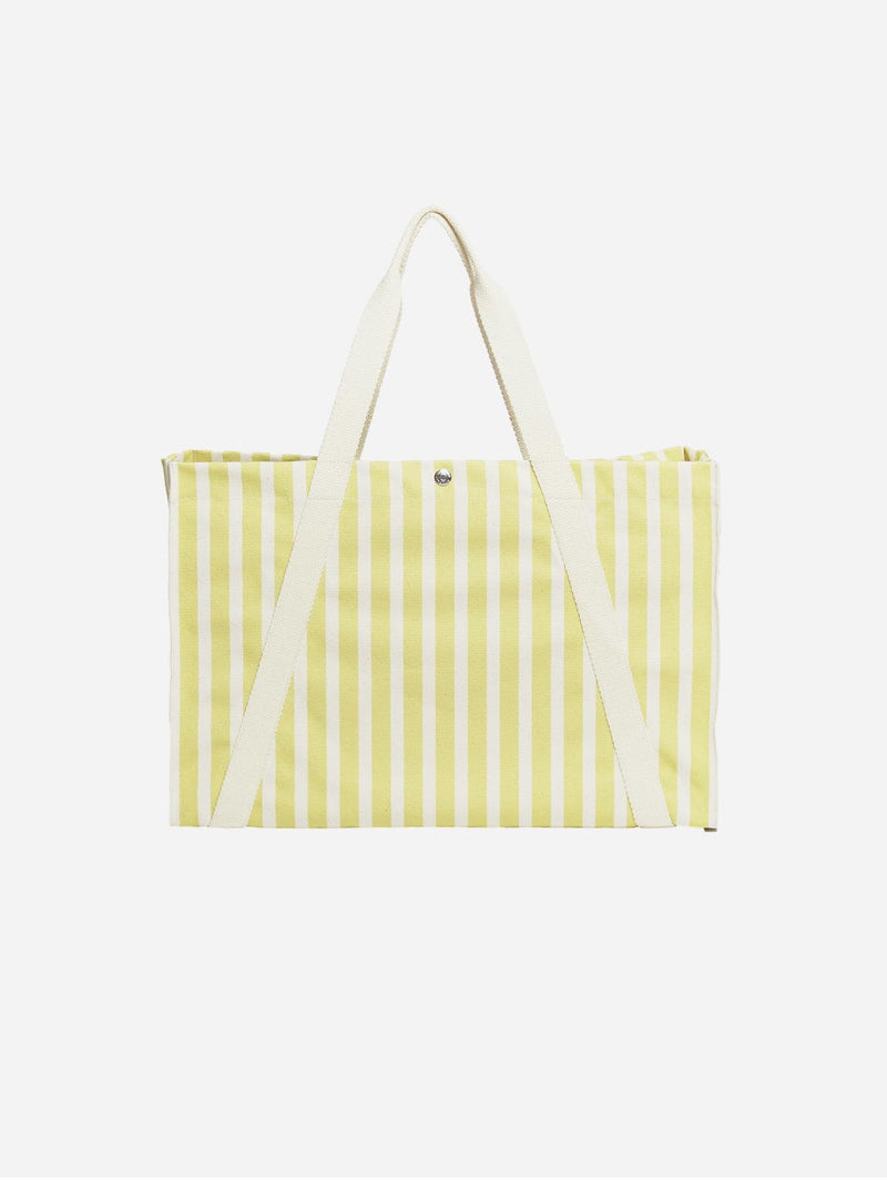 Souleway Beach Tote (Sand/Lime Green) Sand/Lime Green