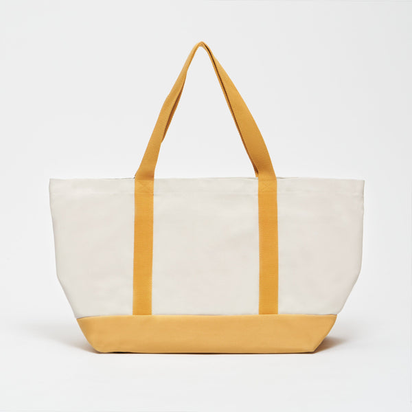Souleway Natural Cotton Canvas Beach Bag | Multiple Colours