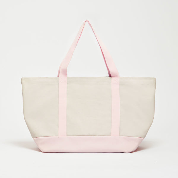Souleway Natural Cotton Canvas Beach Bag | Multiple Colours