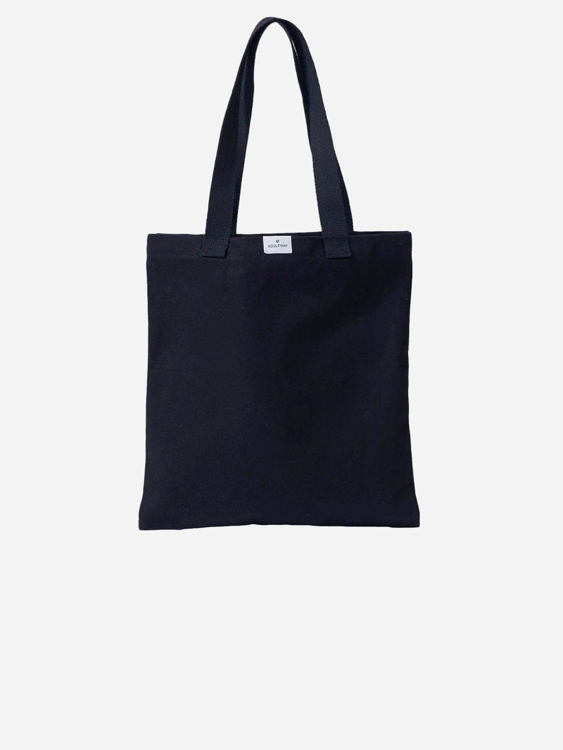 Souleway Natural Cotton Canvas Jute Bag | Pride Edition Night Black