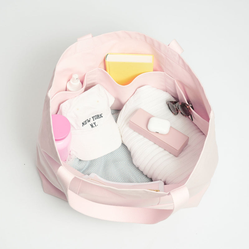 Souleway Natural Cotton Canvas Beach Bag | Multiple Colours