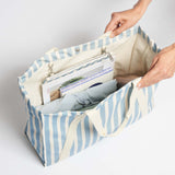 Immaculate Vegan - Souleway Beach Tote (Sand/Sky Blue) Sand/Sky Blue