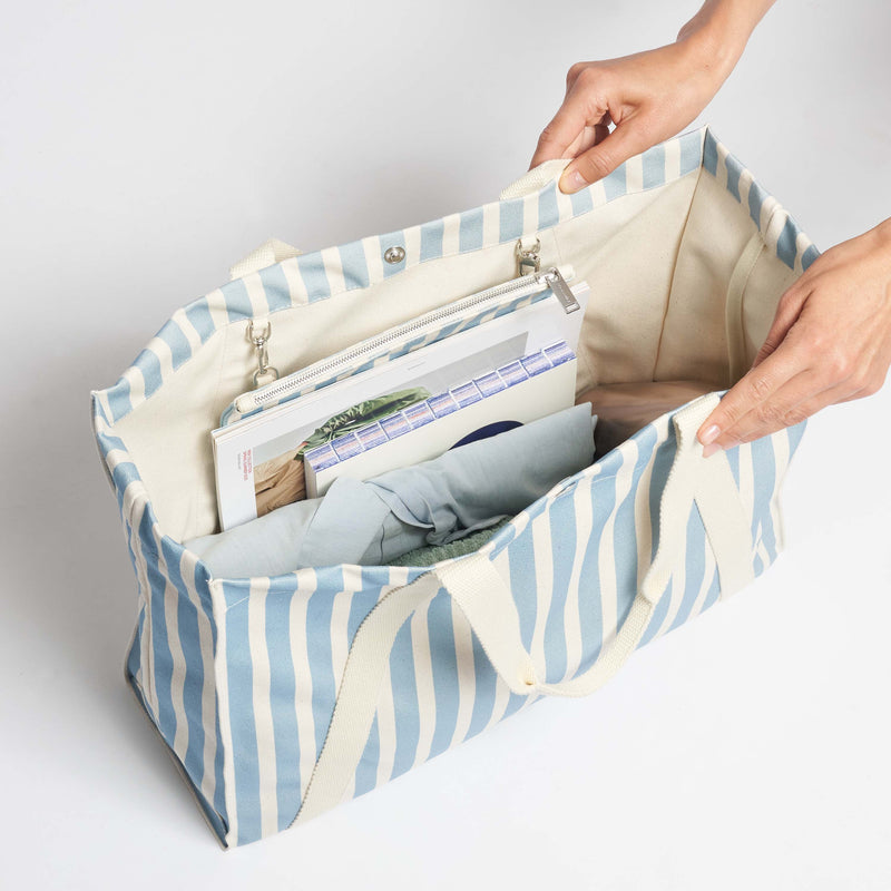 Souleway Beach Tote (Sand/Sky Blue) Sand/Sky Blue