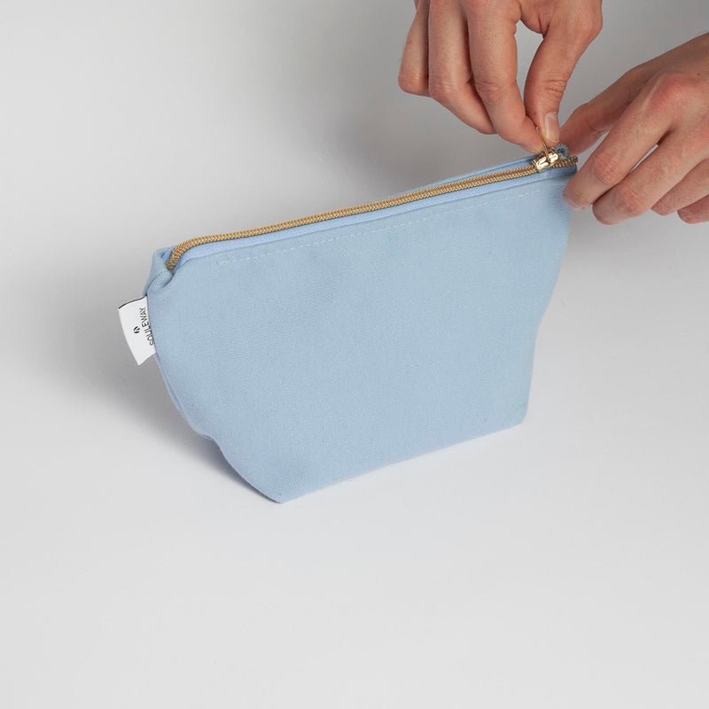 Souleway Natural Cotton Canvas Cosmetic Bag | Multiple Colours