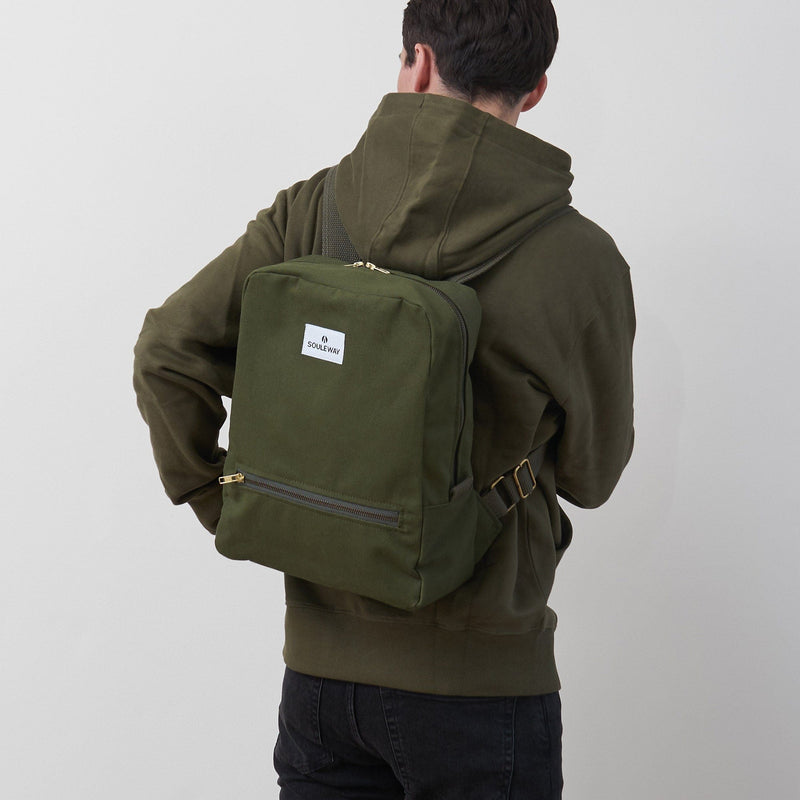 Souleway Natural Cotton Canvas Daypack | Multiple Colours