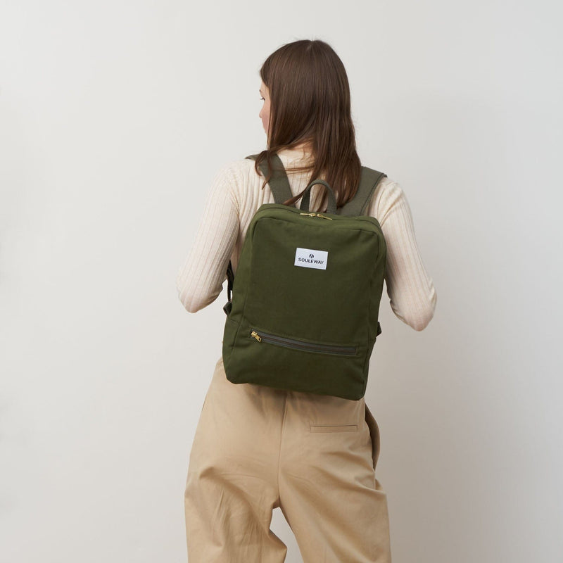 Souleway Natural Cotton Canvas Daypack | Multiple Colours