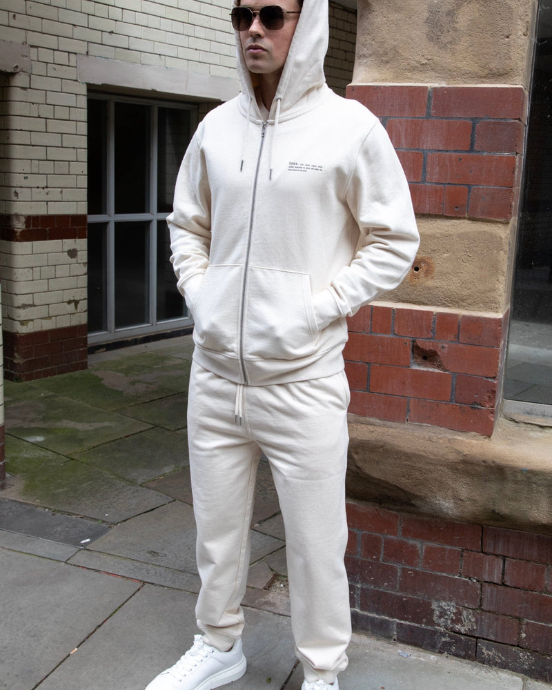 hewn. Mens Organic Cotton Relaxed-fit Joggers in Natural Cotton